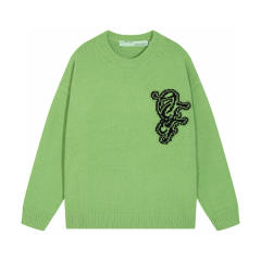 Off White Sweater Black Beige