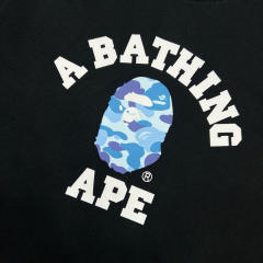 1:1 Quality Bape ABC Camo T-Shirt Black White