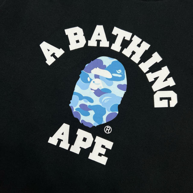 1:1 Quality Bape ABC Camo T-Shirt Black White