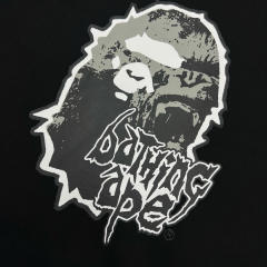 1:1 Top Quality Bape Bathing Ape Shirt Black