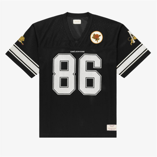 AIME ALD Football Jersey White Black