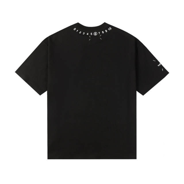 Maison Margiela MM10 Necklace T-Shirt Black White