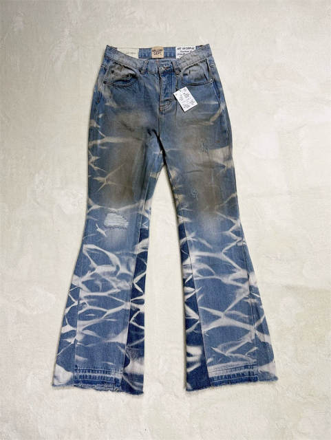 [Best Quality]1:1 Gallery Dept Blue Denim Pants