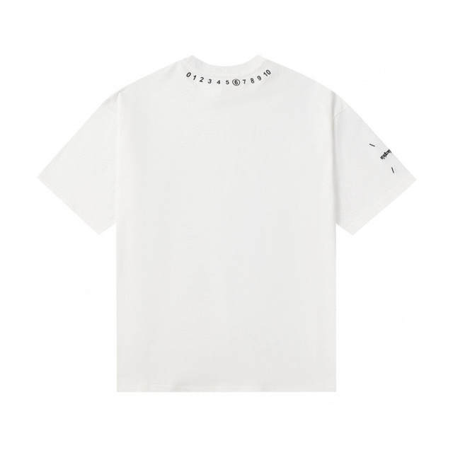 Maison Margiela MM10 Necklace T-Shirt Black White