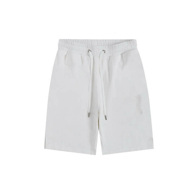 Ami Small Classic EMbroidered Logo Hearts Shorts