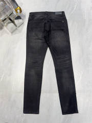 [Best Quality]1:1  BRΑND Black Patch Jeans Dark Gray