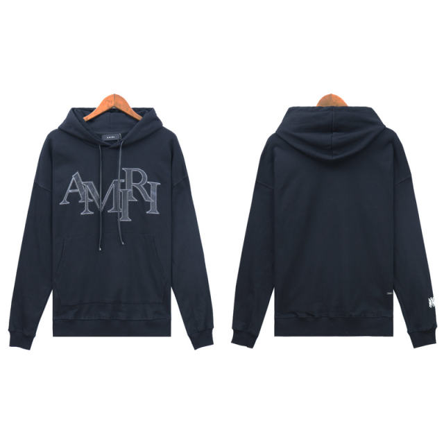 Patch Logo Hoodie Green/Navy Blue/Blue