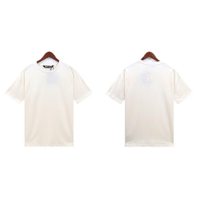 Palm Angels 24SS Special Fonts T-Shirt White Black