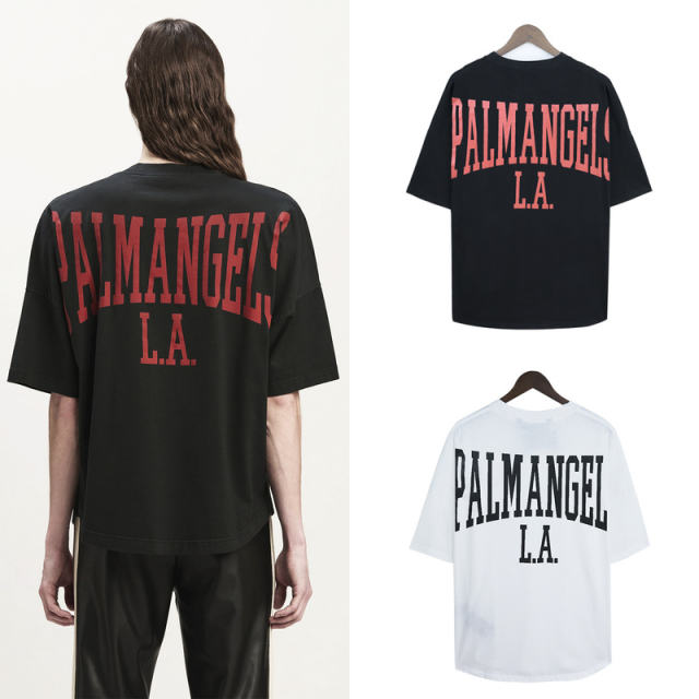 Palm Angels 24SS Angels LA T-Shirt White Black