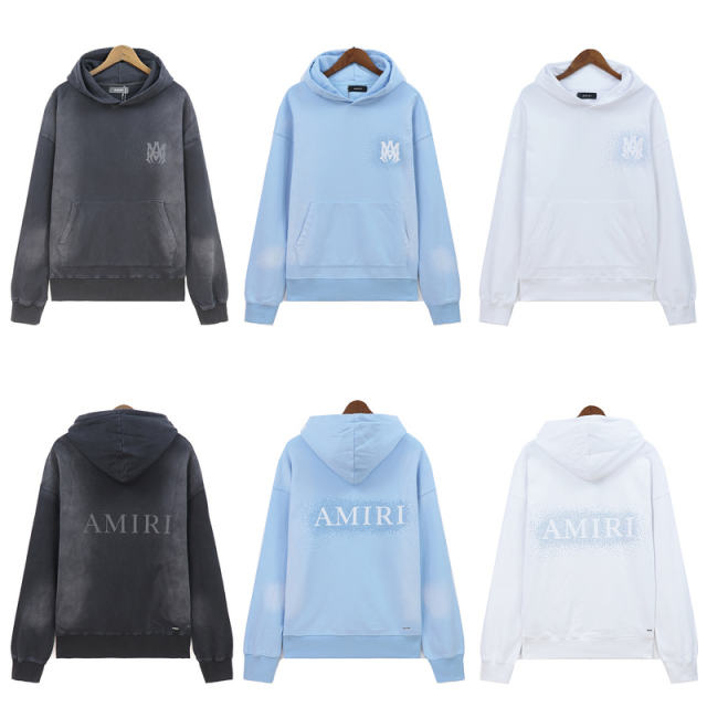 Disdressed Washed Hoodie Gray Black White