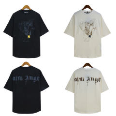 Palm Angels 24SS Pigeon T-Shirt White Black