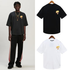Palm Angels 24SS Palm Tree T-Shirt White Black