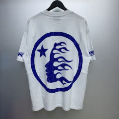 1:1 Hellstar Studios IF YOU DONT LIKE US BEAT US Tee T-Shirt White