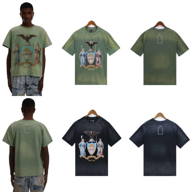 Who Decides War Eagle Printed Washed and Aged tee 2 colors