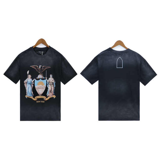 Who Decides War Eagle Printed Washed and Aged tee 2 colors