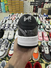 Bapesta Bape Sta Snakeskin Shoes