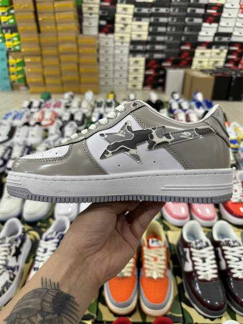 Bapesta Bape Sta 11th Anniversary Patent Shoes
