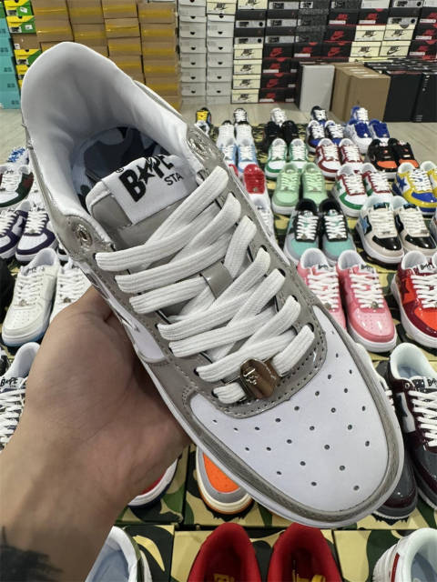 Bapesta Bape Sta 11th Anniversary Patent Shoes