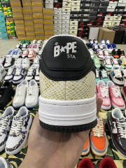 Bapesta Bape Sta Beige Leather Shoes