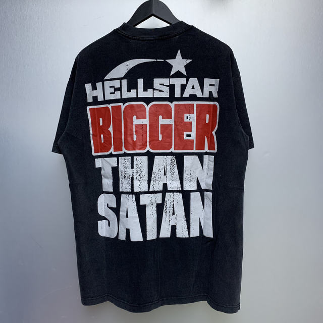 Hellstar BIGGER THAN SATAN T-Shirt Black