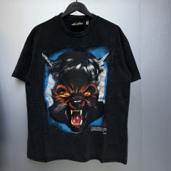 Hellstar Cat T-Shirt Black