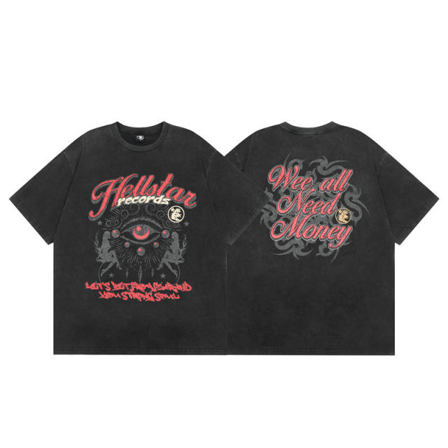 Hellstar We All Need Money EYE T-Shirt Black