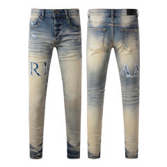 #8892 Bandana Logo Jeans Pants