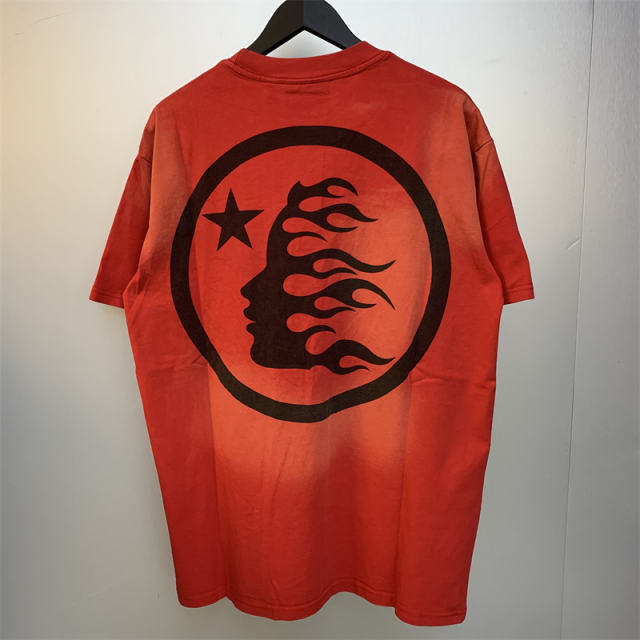 Hellstar Studios Classic Short Sleeve Tee Shirt Red