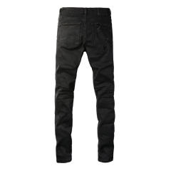 [Best Quality] #9108 AM Jeans Black