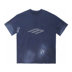 BLCG Washed 24SS T-Shirt Navy Blue
