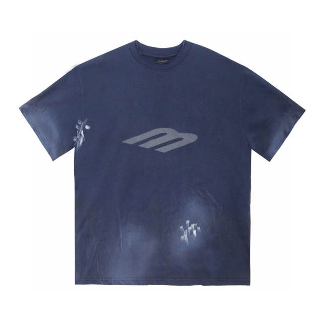 BLCG Washed 24SS T-Shirt Navy Blue