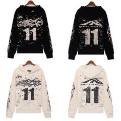 Hellstar 11 Hoodie Beige Black