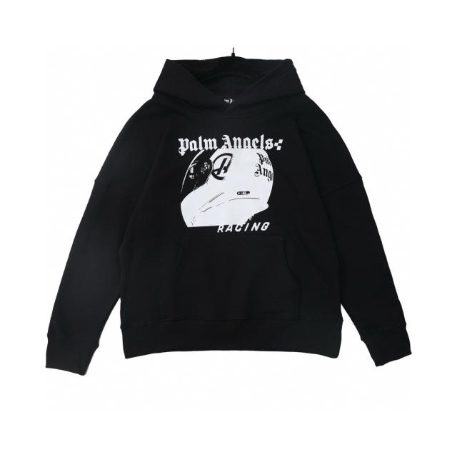 Palm Angels PA Racing Hoodie Black