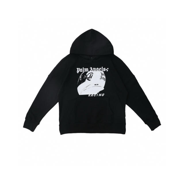 Palm Angels PA Racing Hoodie Black