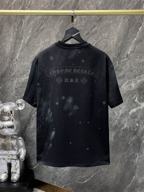 Chr0me Heart Horseshoe Cross Tee T-Shirt 2 colors