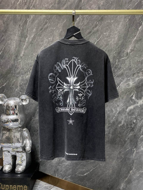 Chr0me Heart Horseshoe Cross Tee T-Shirt Black