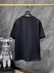 Chr0me Heart Horseshoe Cross Tee T-Shirt Black Gray