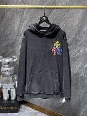 Chr0me Hearts CH Colorful Crosses Hoodie Black