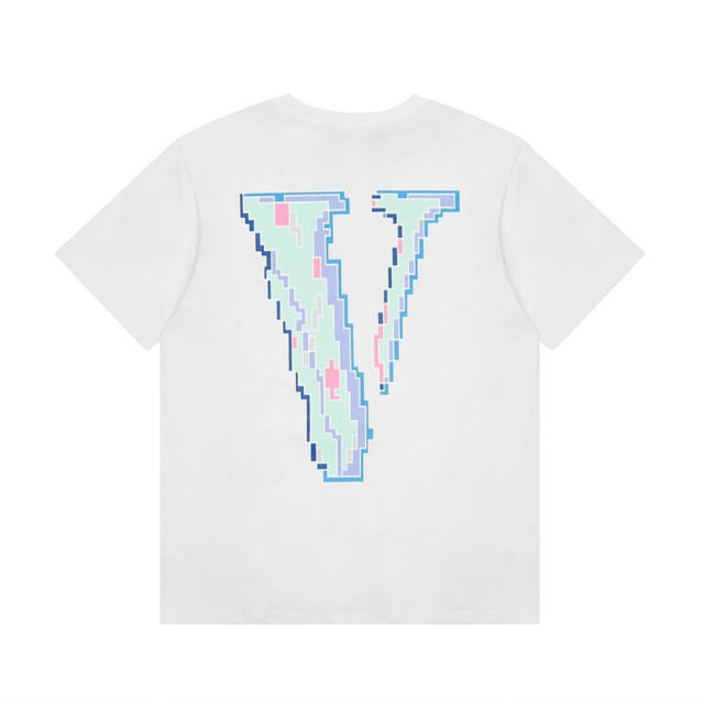 Vlone Mosaic T-Shirt Black White