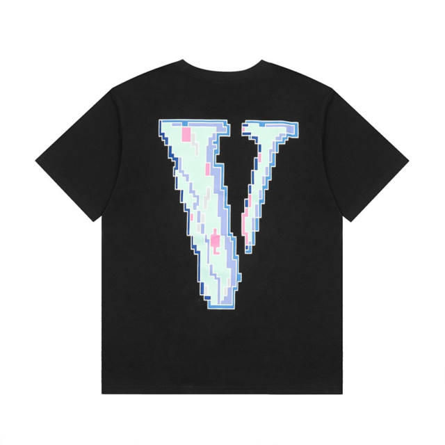 Vlone Mosaic T-Shirt Black White