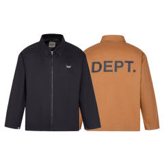 Gallery Dept coach jacket black khaki