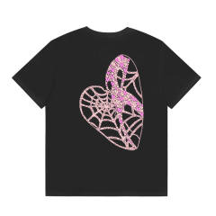 Revenge Rheinstone T-Shirt Tee White Black
