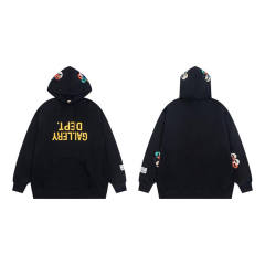 Gallery Dept Reversible Logo Hoodie Black