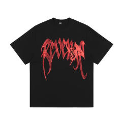 Revenge T-Shirt tee black orange