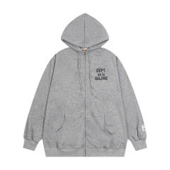 Gallery Dept Bar de Music Hoodie Black Gray