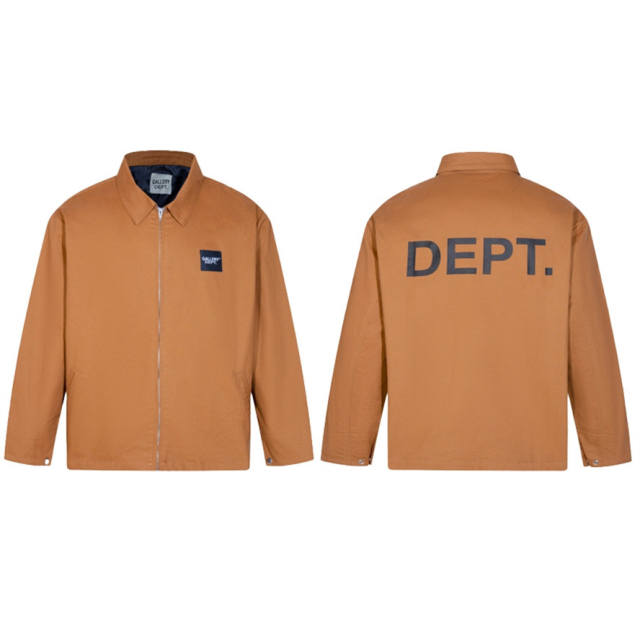 Gallery Dept coach jacket black khaki