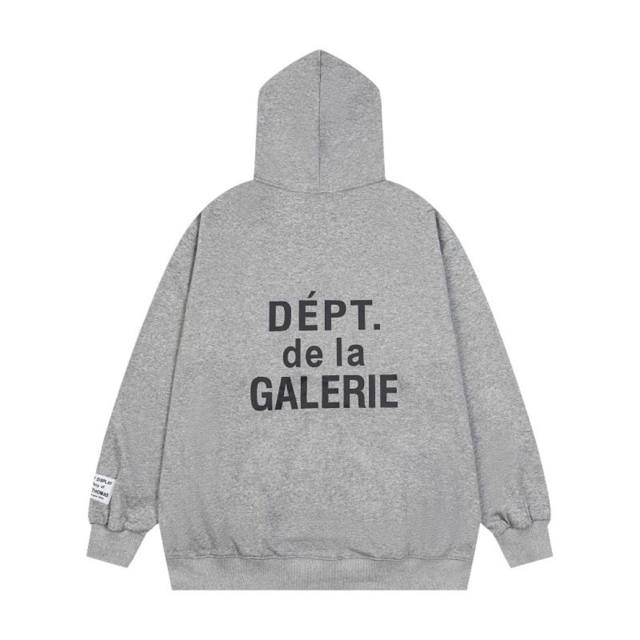 Gallery Dept Bar de Music Hoodie Black Gray