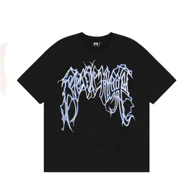 Revenge T-Shirt tee black Blue