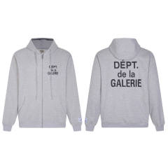 Gallery Dept Basic Clean Fits DEPT DE LA GALERIE Hoodie Black Gray