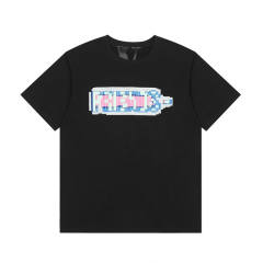 Vlone Mosaic T-Shirt Black White